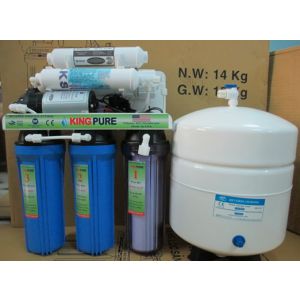 RO water filter Kingpure family - 6 levels with Nano Silver core