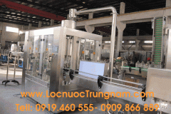 Máy Chiết Rót Đóng Nắp Tự Động 3 Trong 1 Chai Nước Tinh Khiết 330ml, 500ml, 1.5 Lít