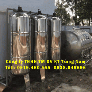 Hệ thống lọc nước giếng khoan công nghiệp công suất 5.000 Lit/h