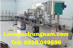 Máy chiết rót nước muối sinh lý 2000 chai/h - Chất lượng giá rẻ