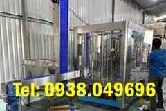Dây chuyền chiết rót nước lọc nước khoáng đóng chai phục vụ kinh doanh sản xuất