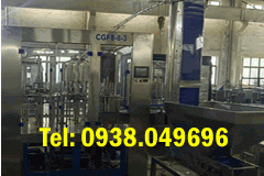Máy Chiết Rót 3 Trong 1 Chai Pet Nước Tinh Khiết : 250ml, 350ml, 500 ml, 1.5 lít