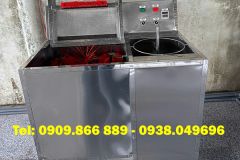 Máy cọ rửa bình nước 20 lít kèm hộc tráng