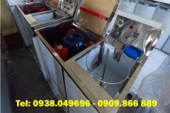 Máy súc rửa vỏ bình 20 lít với chế độ rửa tự động và tráng hóa chất