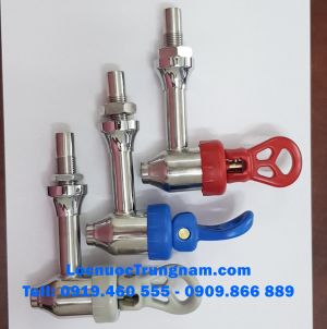 Vòi nóng lạnh inox- vòi nhấn cho máy lọc nước nóng lạnh CJ 175